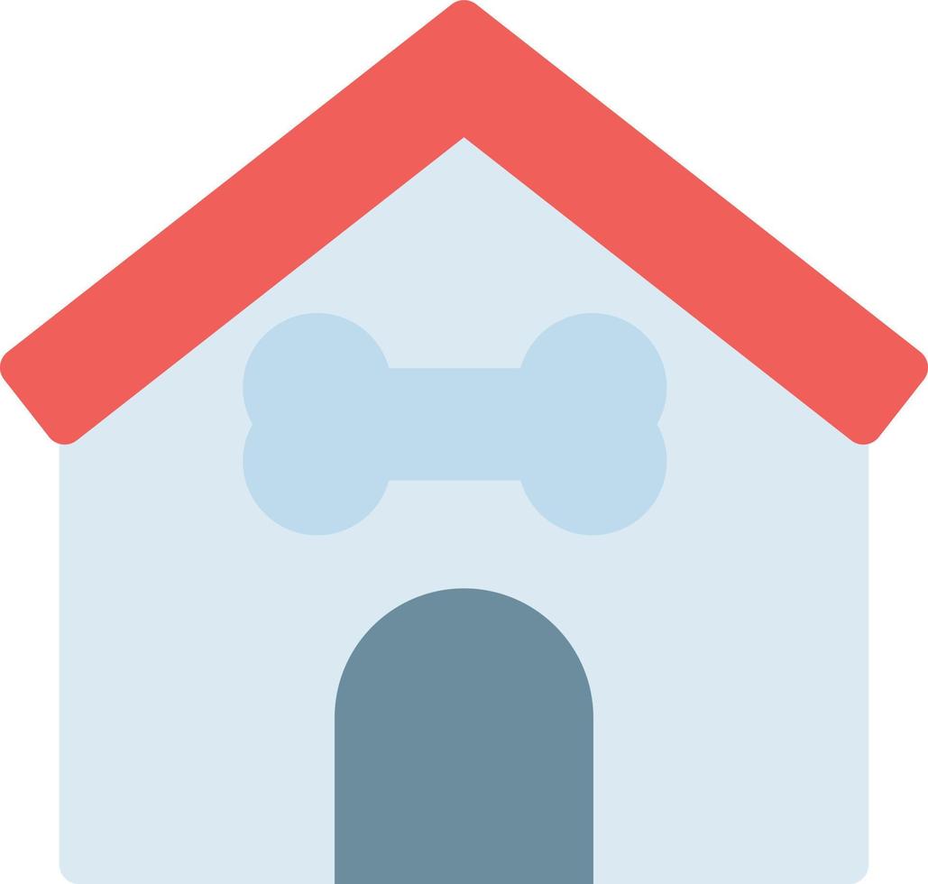 dog house vector illustration on a background.Premium quality symbols.vector icons for concept and graphic design.