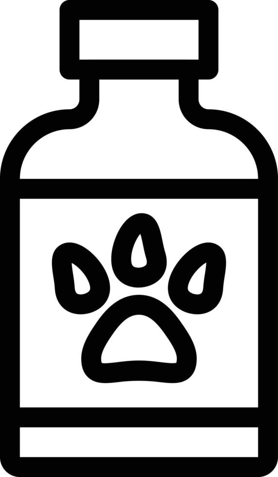 pet shampoo vector illustration on a background.Premium quality symbols.vector icons for concept and graphic design.