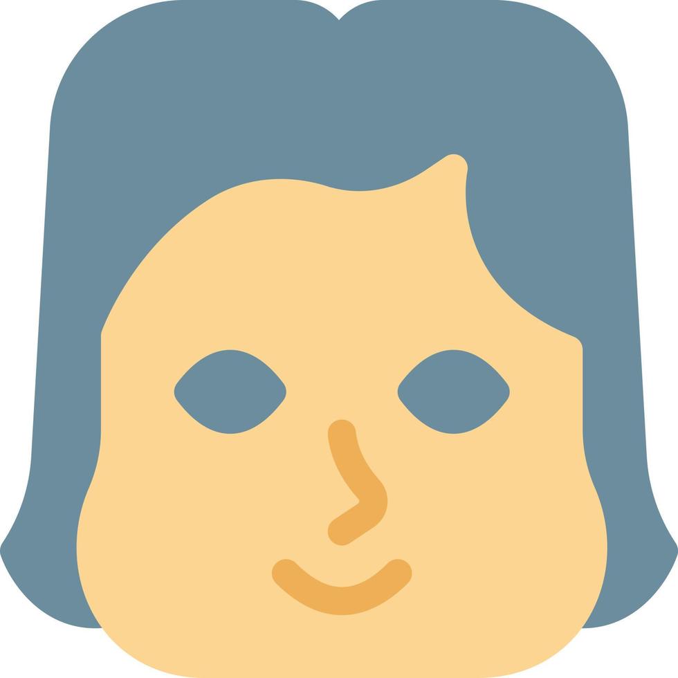 female face vector illustration on a background.Premium quality symbols.vector icons for concept and graphic design.