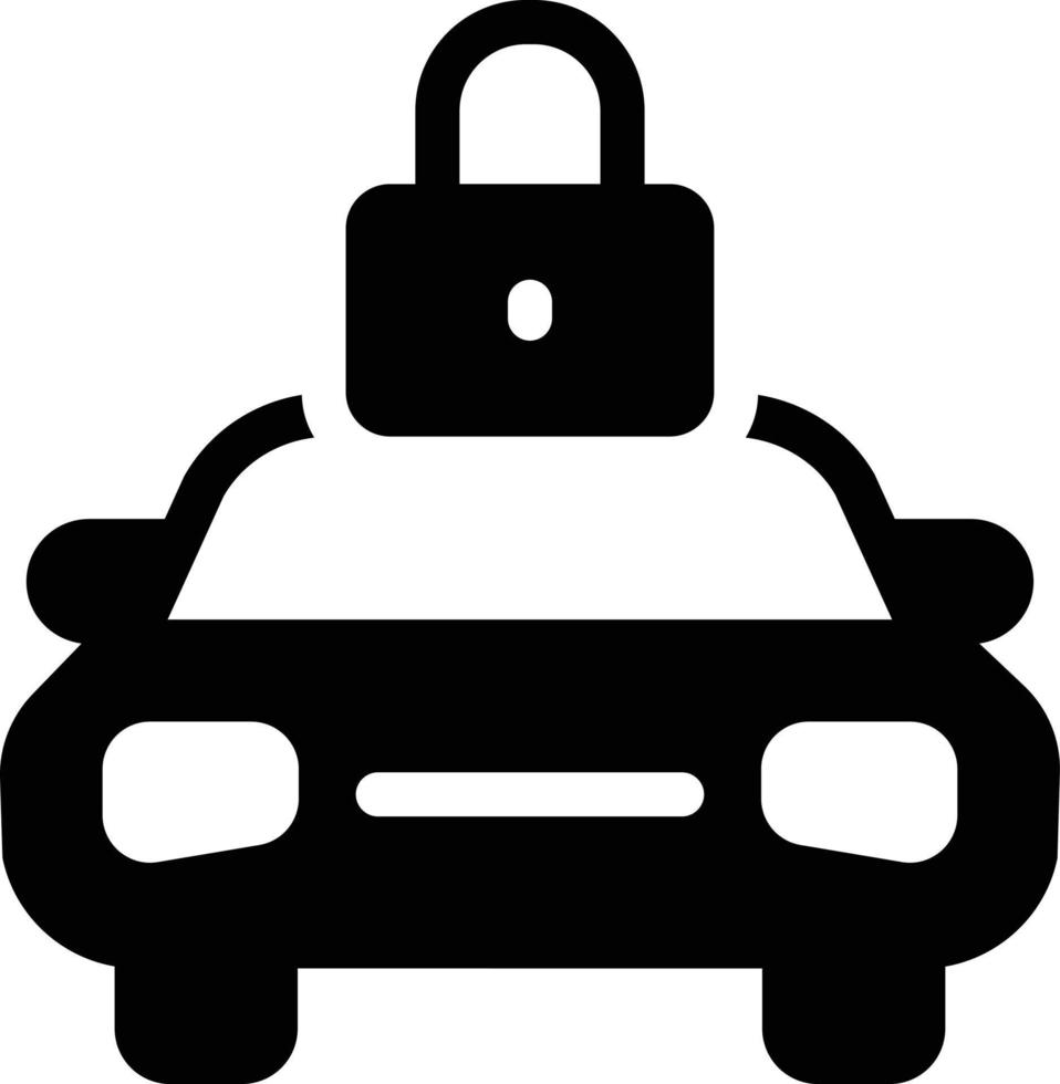 car lock vector illustration on a background.Premium quality symbols.vector icons for concept and graphic design.