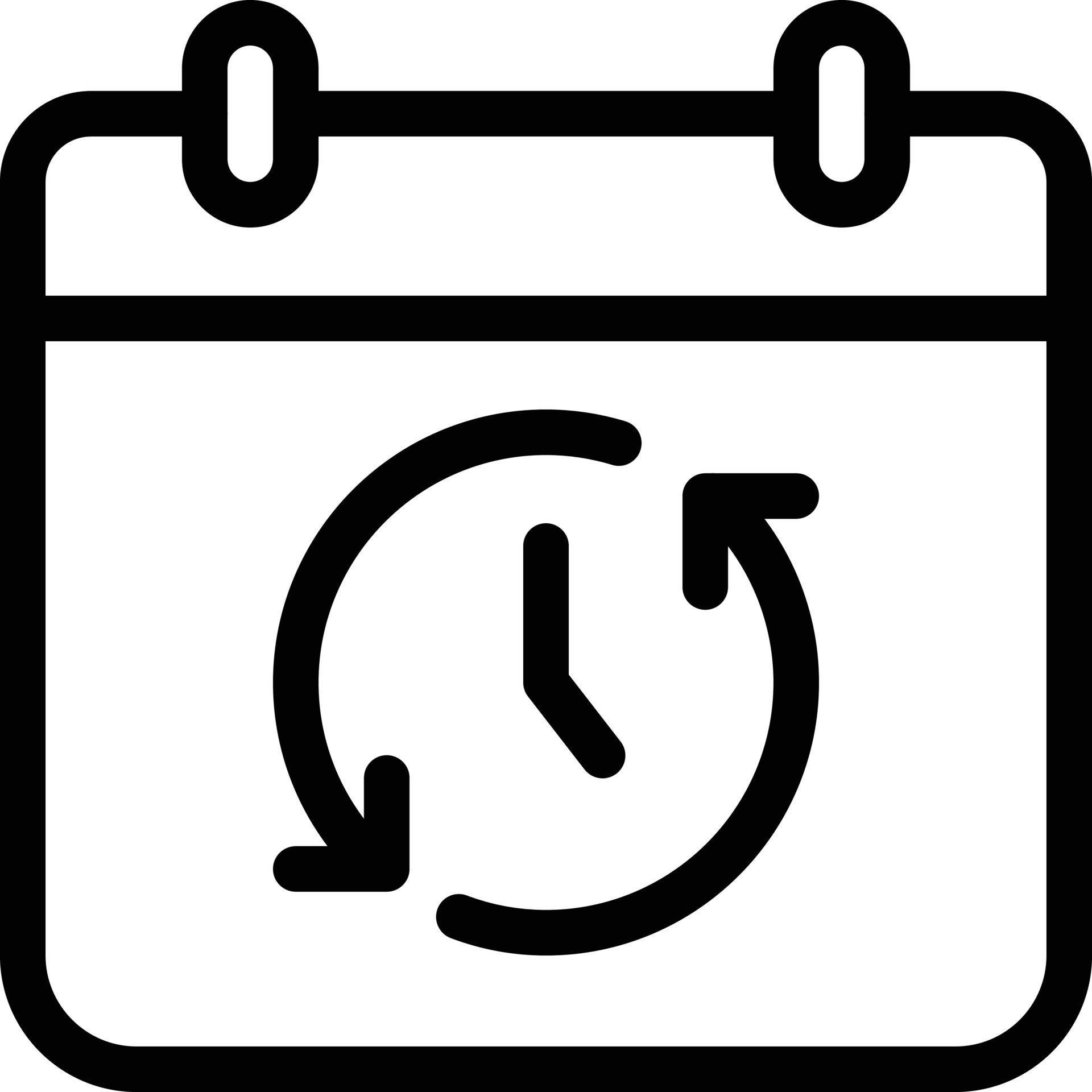 Time reload vector illustration on a background.Premium quality symbols ...