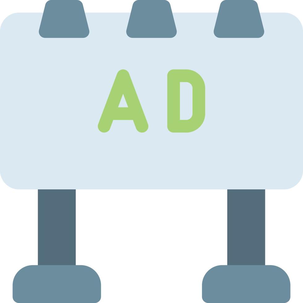 billboard vector illustration on a background.Premium quality symbols.vector icons for concept and graphic design.