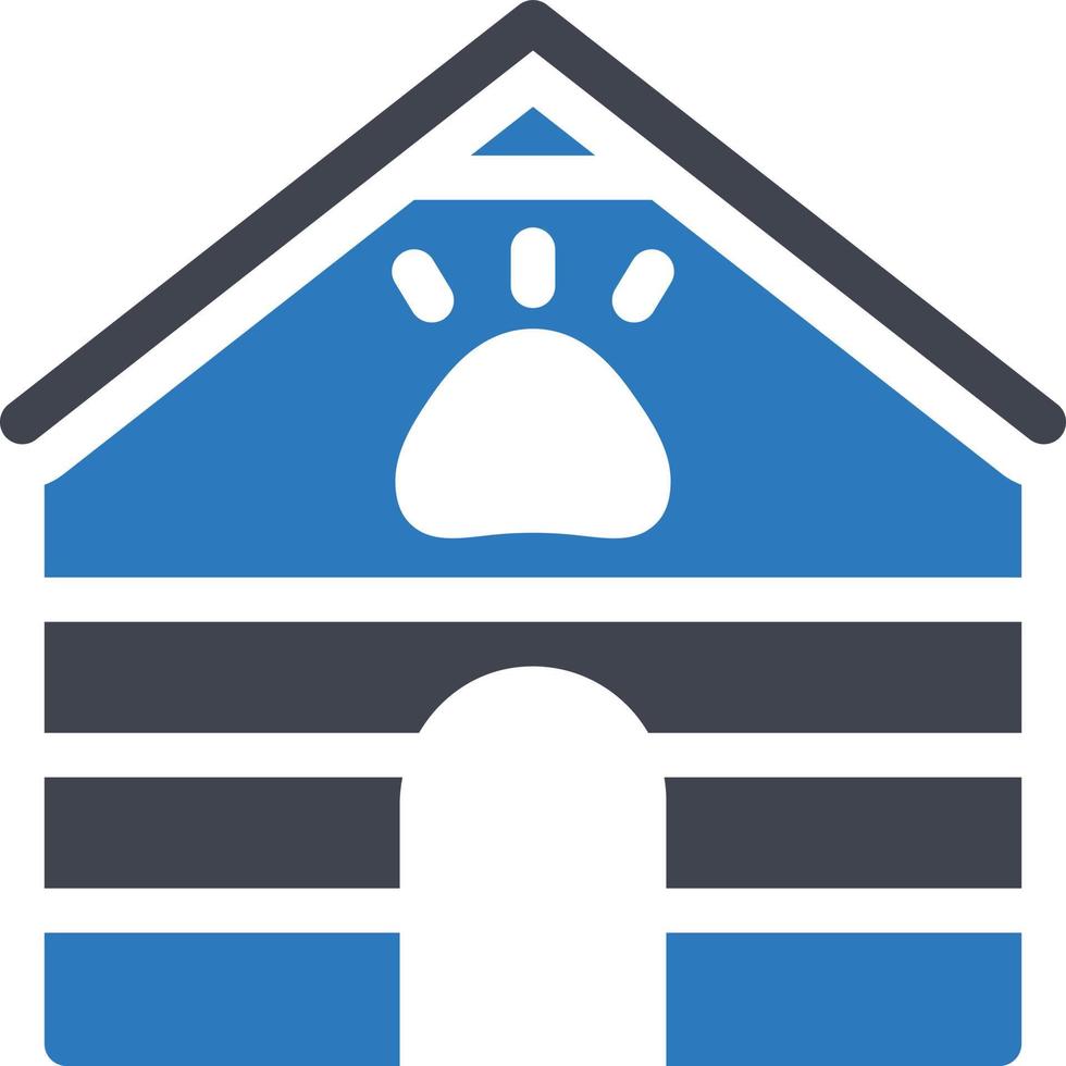 dog house vector illustration on a background.Premium quality symbols.vector icons for concept and graphic design.