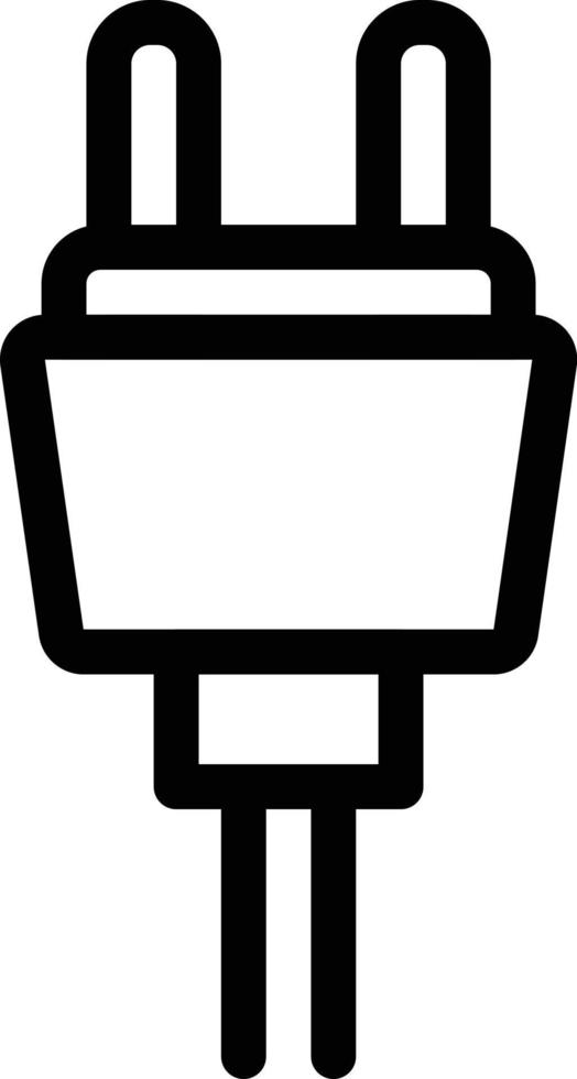 Ilustración de vector de adaptador en un fondo. Símbolos de calidad premium. Iconos vectoriales para concepto y diseño gráfico.