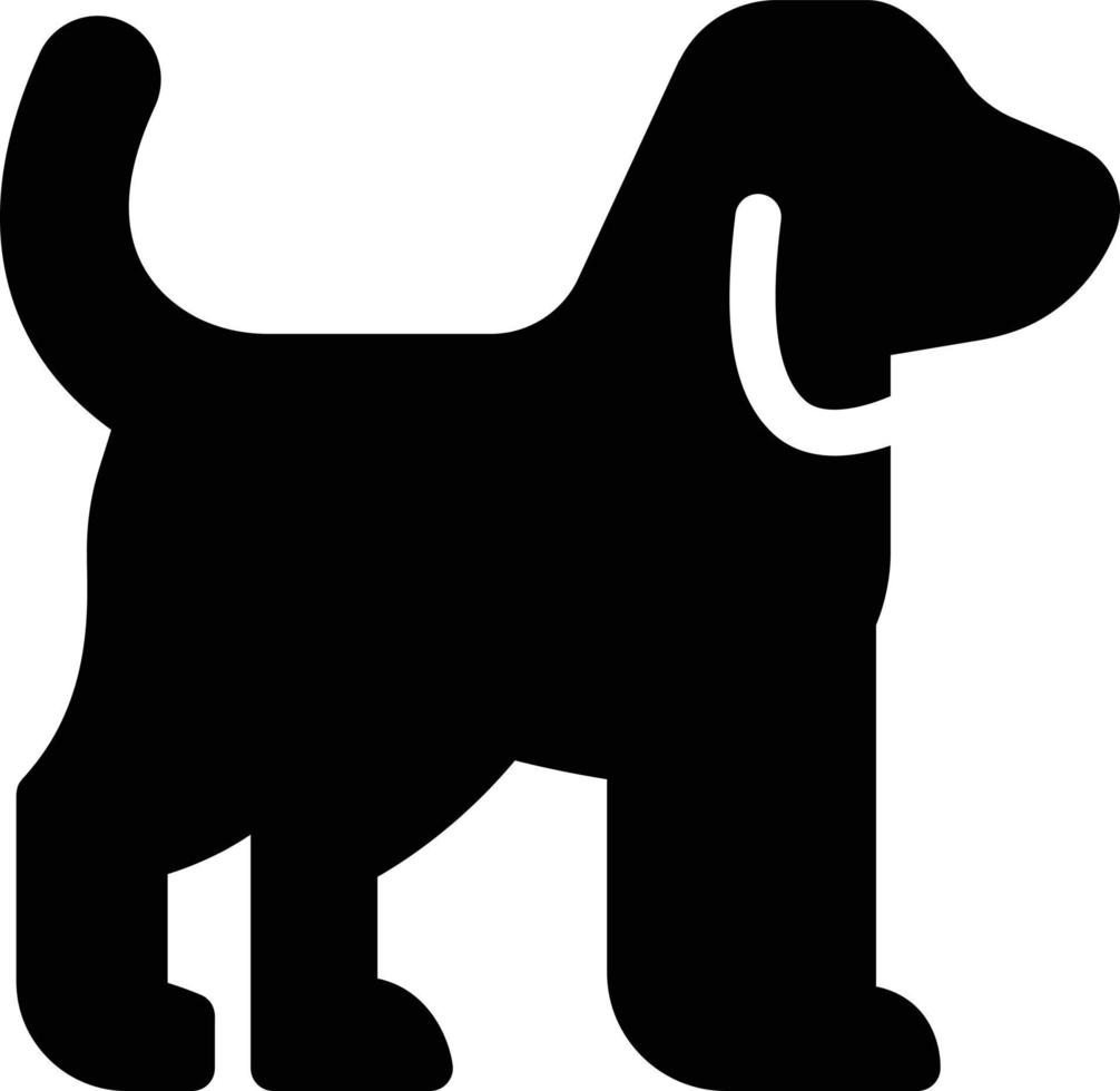 Dog vector illustration on a background.Premium quality symbols.vector icons for concept and graphic design.