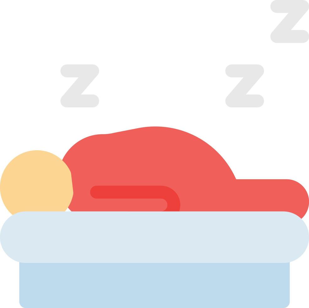 ilustración vectorial dormida en un fondo. símbolos de calidad premium. iconos vectoriales para concepto y diseño gráfico. vector