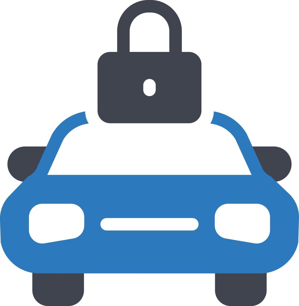 car lock vector illustration on a background.Premium quality symbols.vector icons for concept and graphic design.