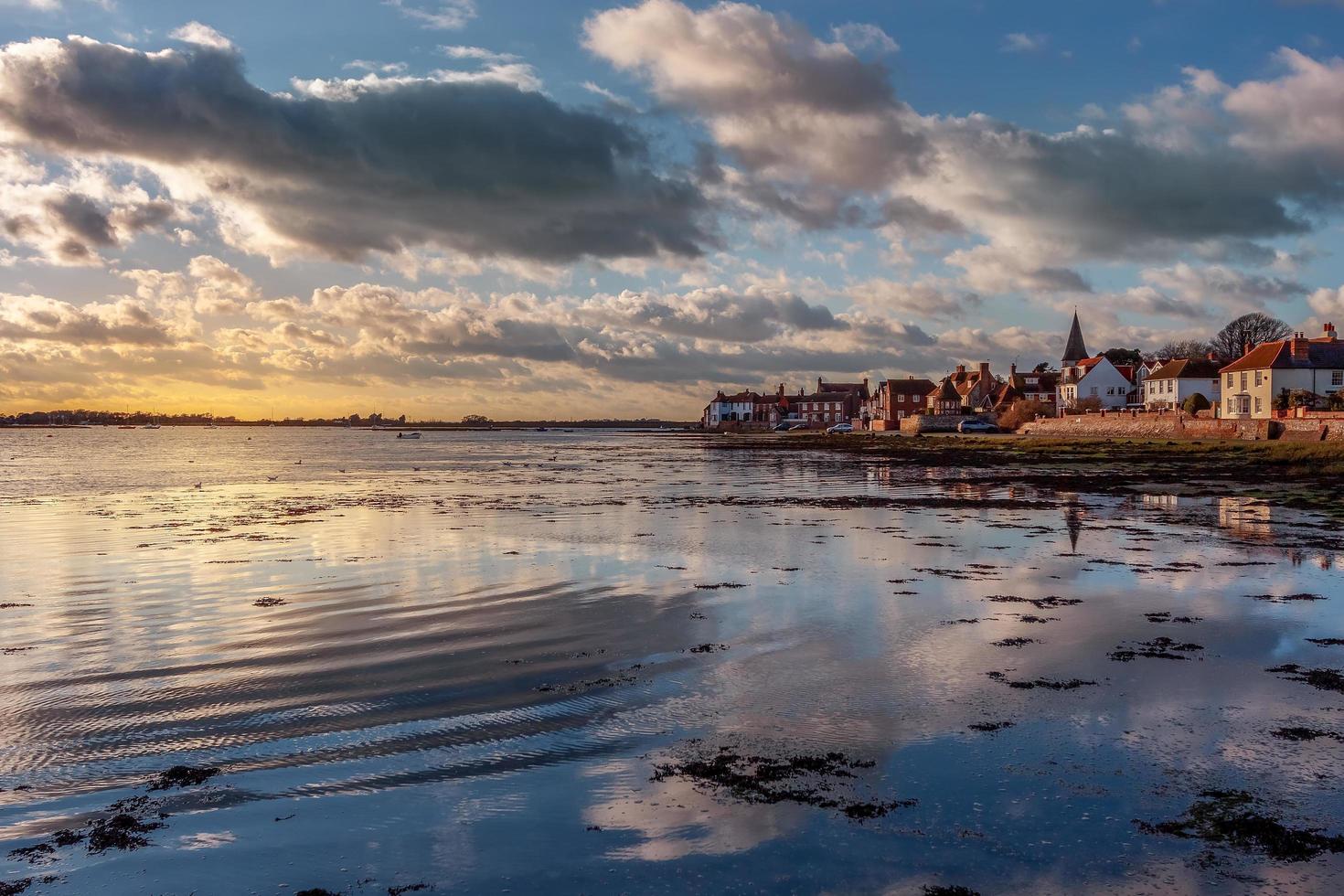 Sunset at Bosham Harbour photo