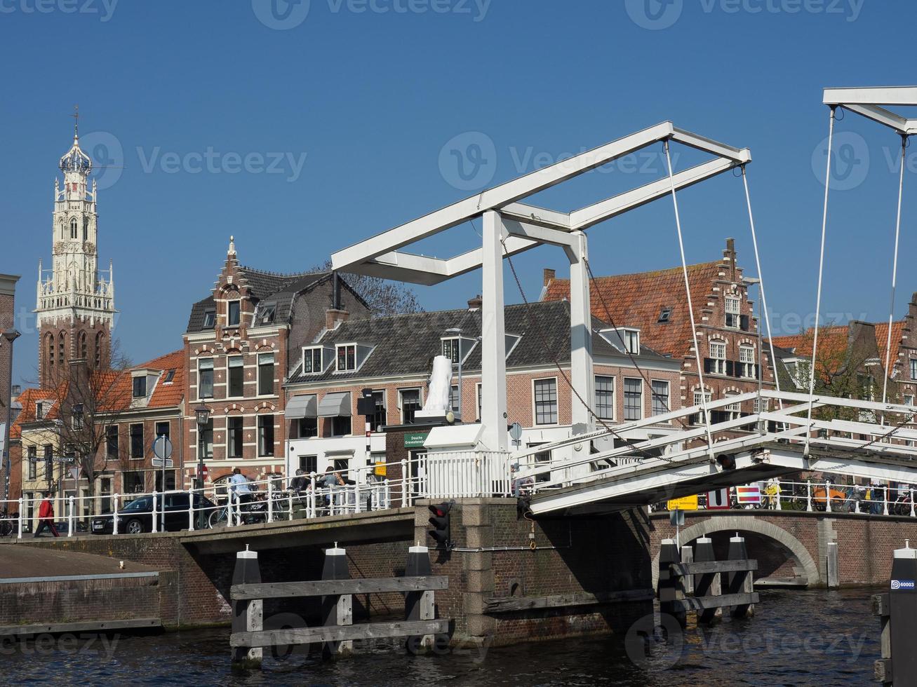 la ciudad holandesa de haarlem foto