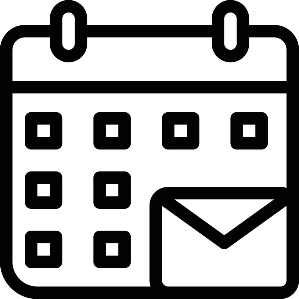 Ilustración de vector de correo en un fondo. Símbolos de calidad premium. Iconos vectoriales para concepto y diseño gráfico.