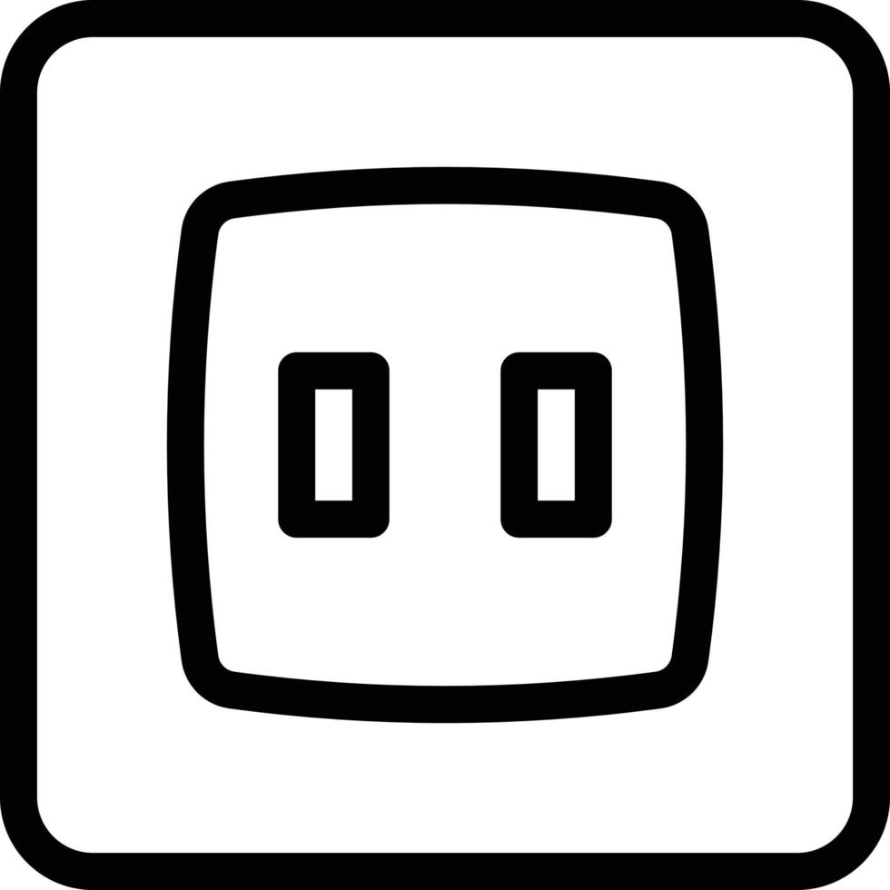 socket vector illustration on a background.Premium quality symbols.vector icons for concept and graphic design.