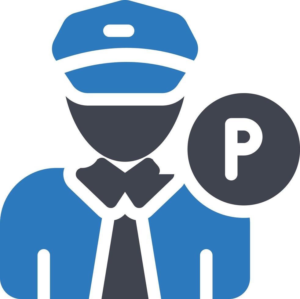 traffic police vector illustration on a background.Premium quality symbols.vector icons for concept and graphic design.