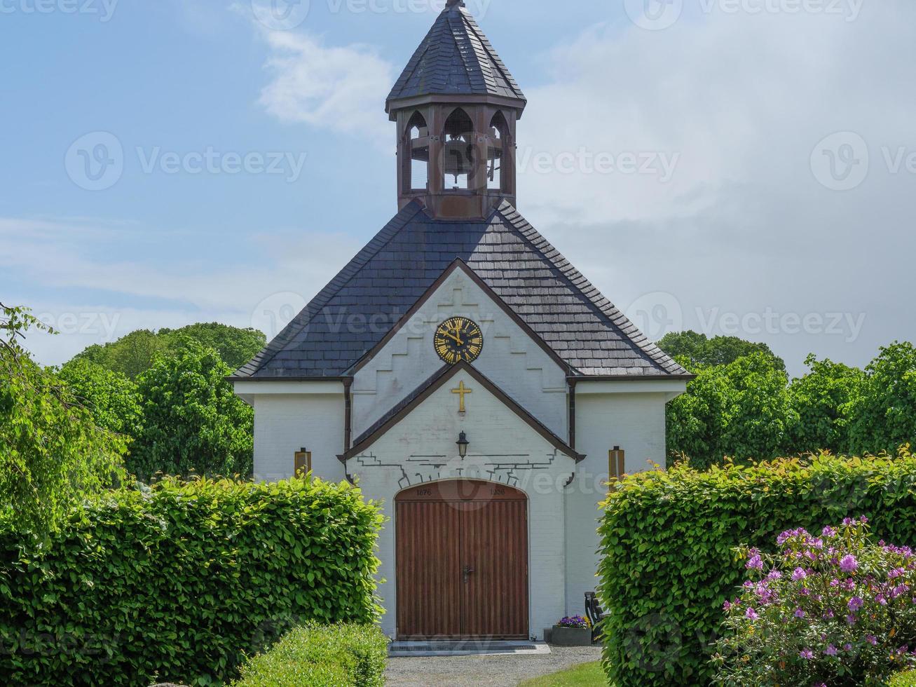 the small village of Holm at the river Schleie photo