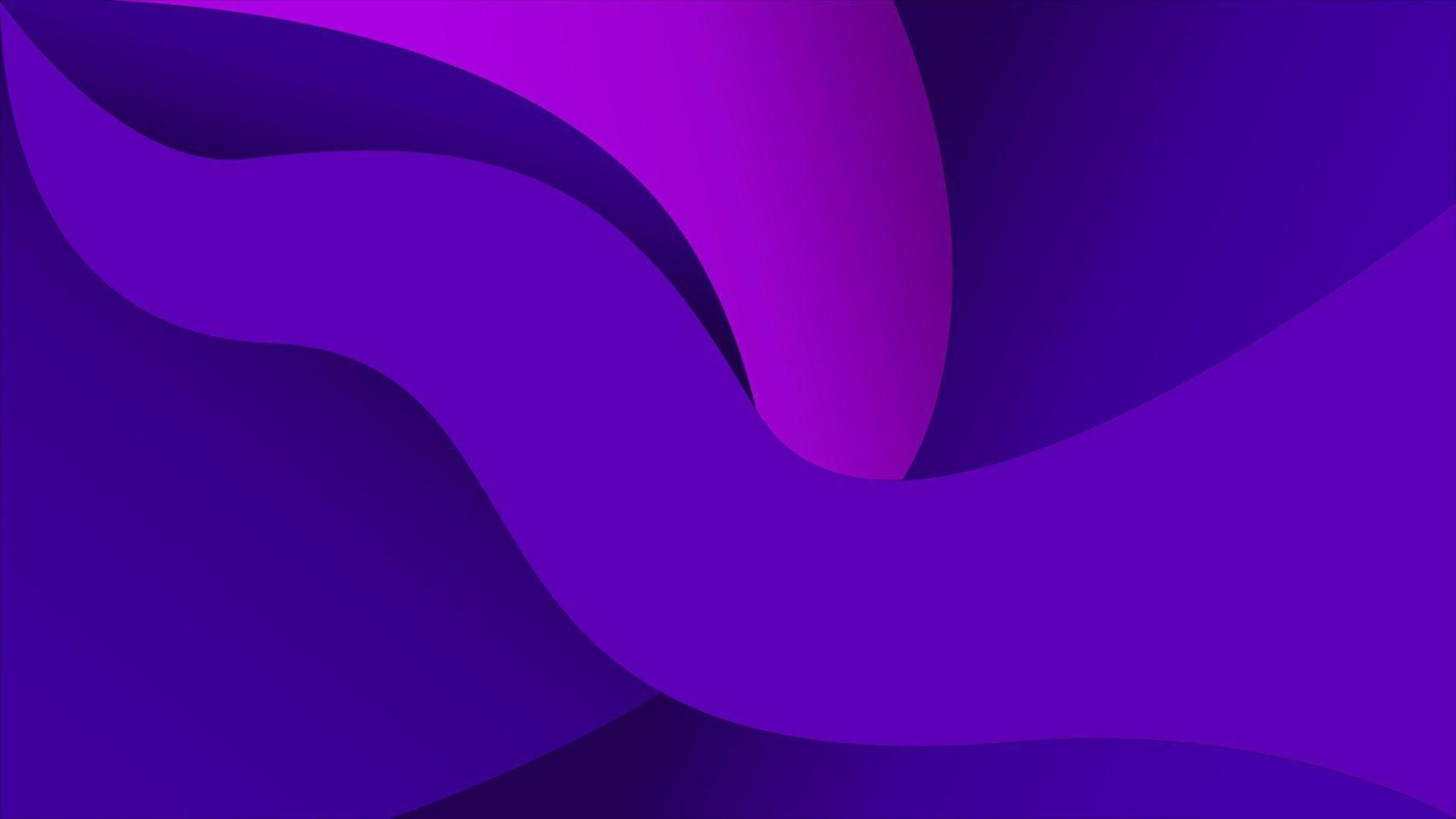modern wavy purple background vector