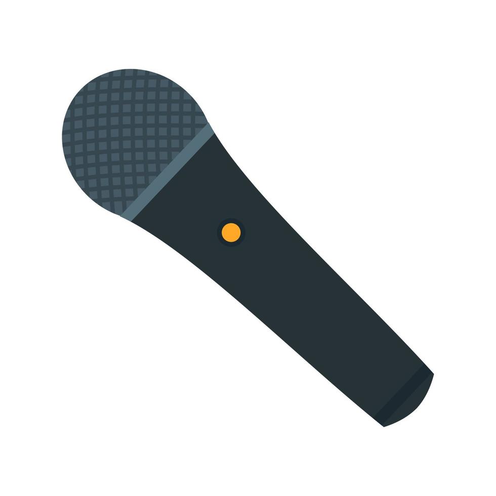 Wireless Microphone Line Icon vector