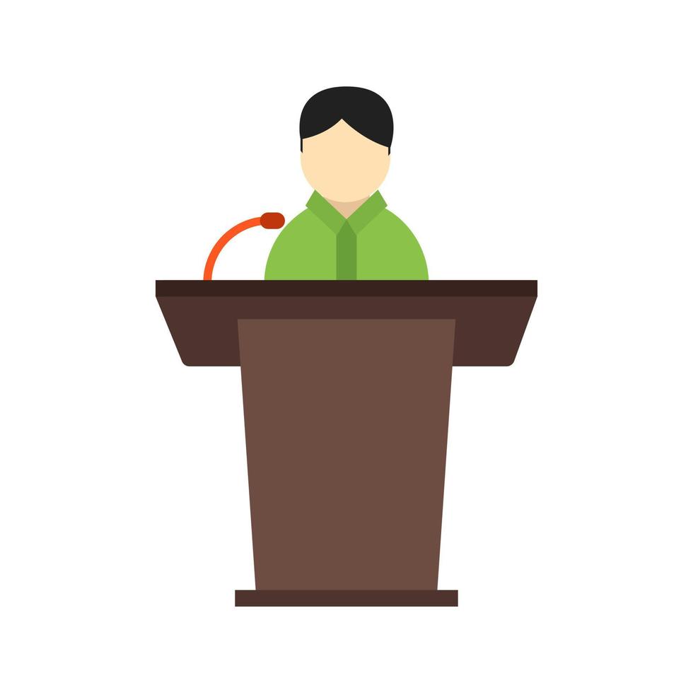 Speaker Line Icon vector