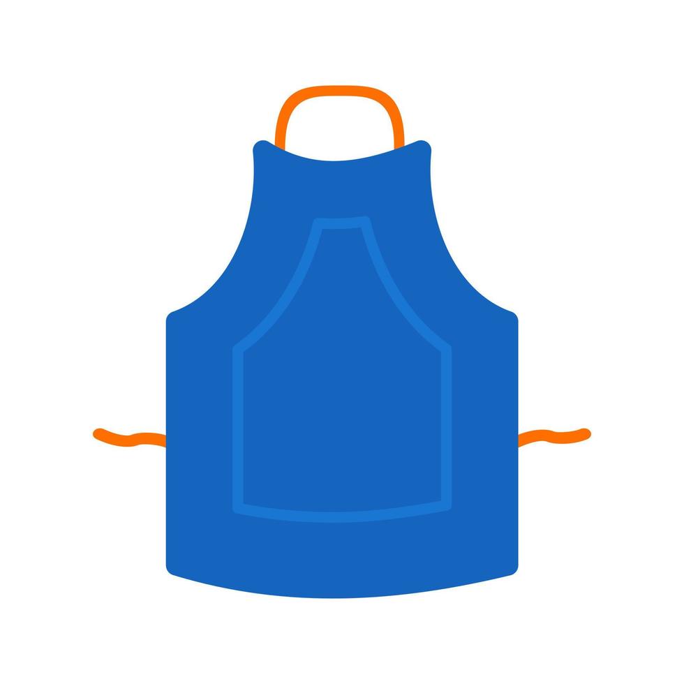 Apron Line Icon vector