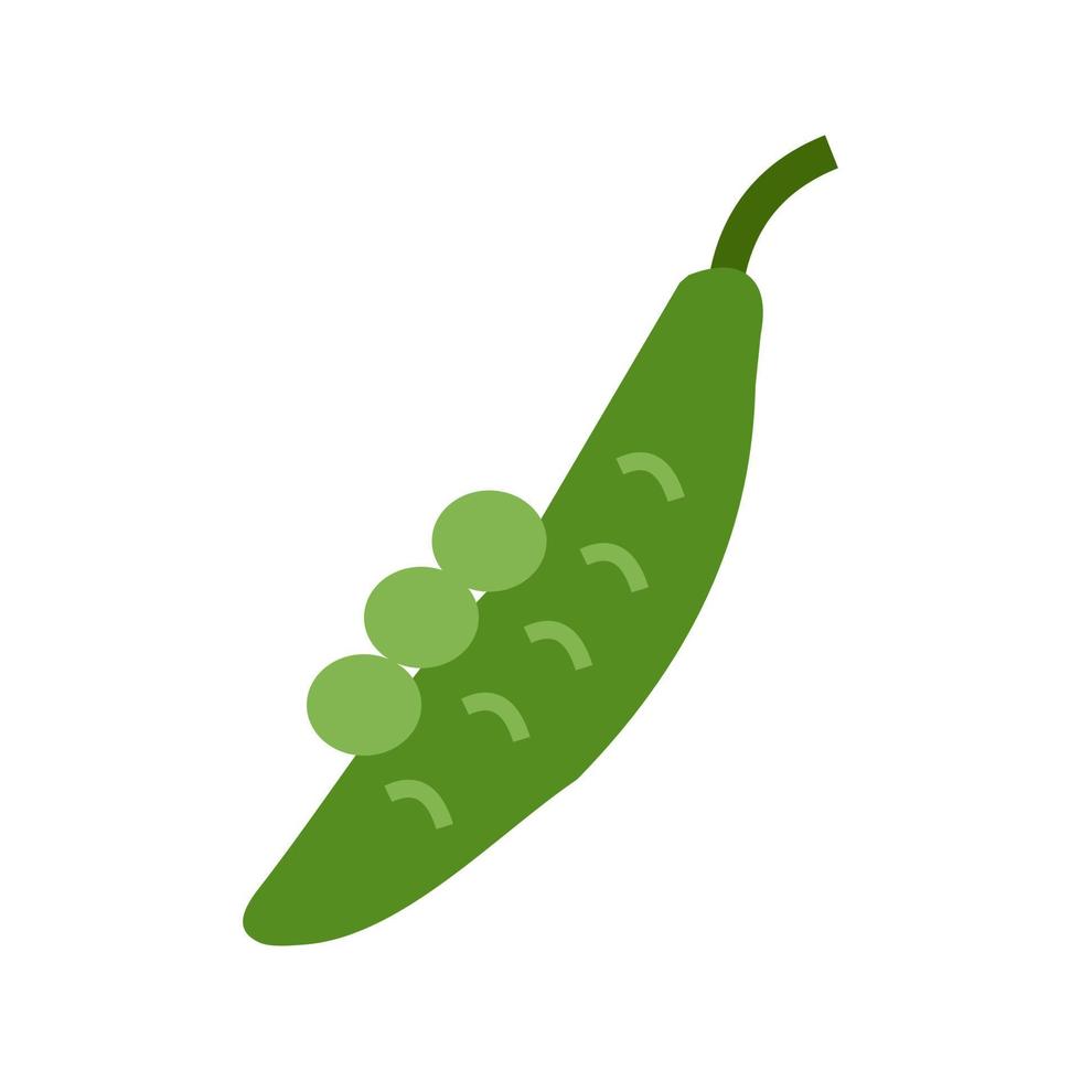 Peas Line Icon vector