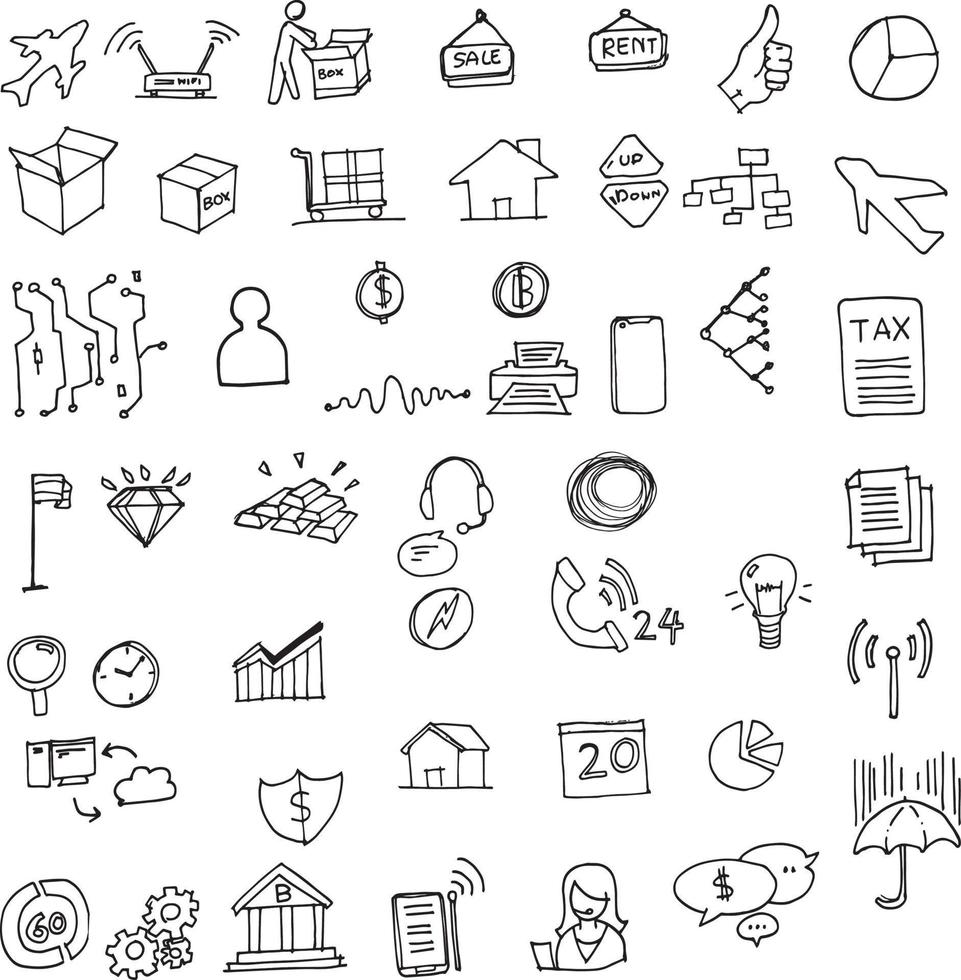 Business icons set. Icons for business,Business and finance web icon set vector