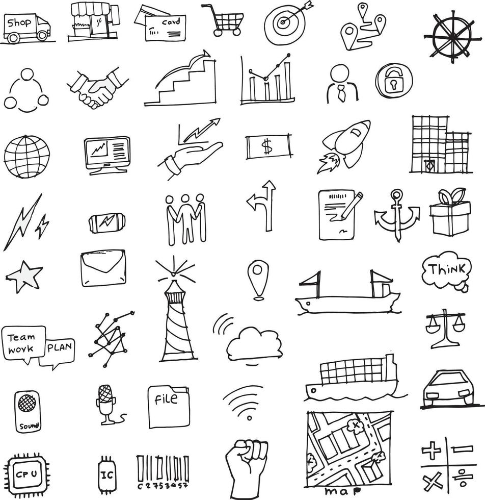 Business icons set. Icons for business,Business and finance web icon set vector
