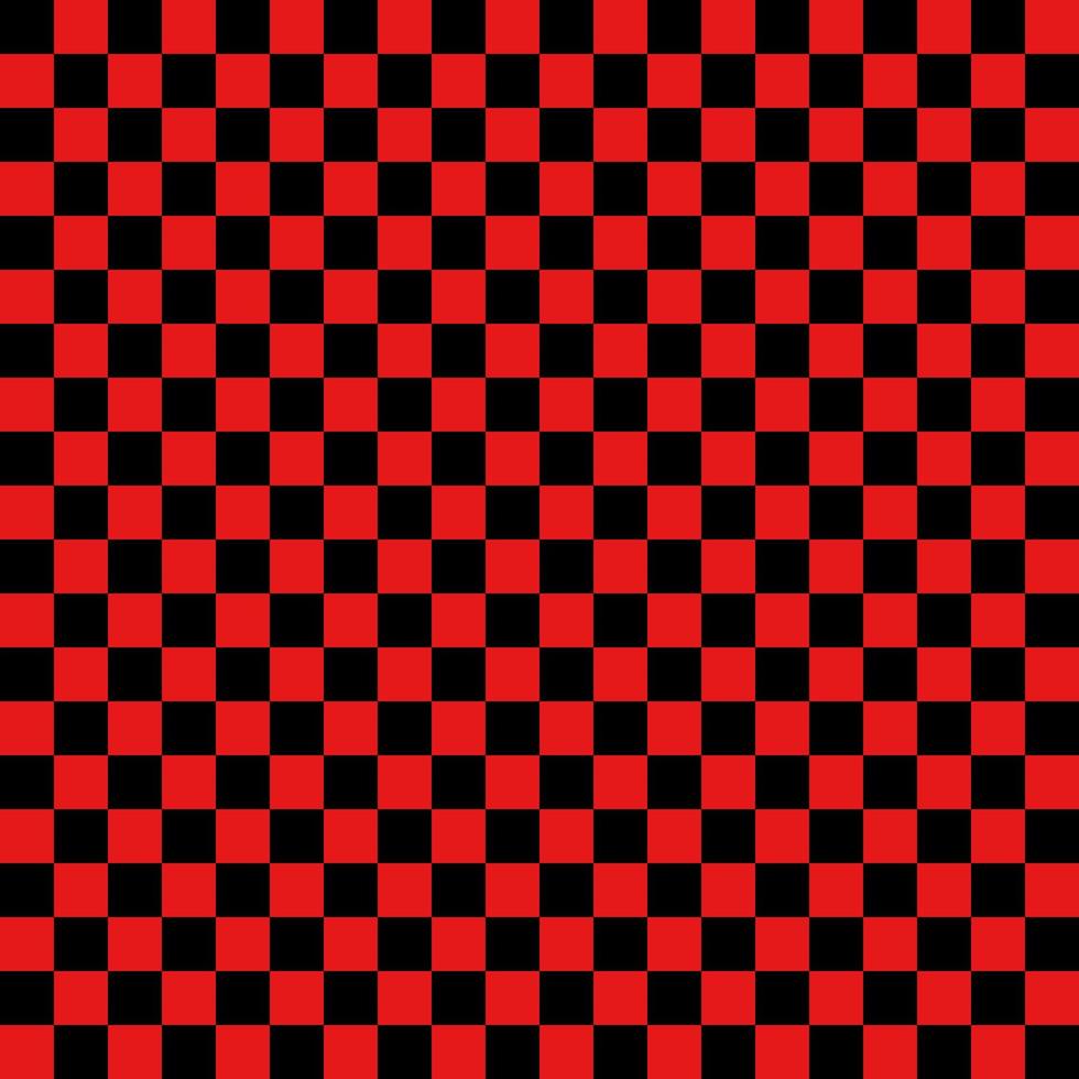 patrón de tartán rojo y negro vector