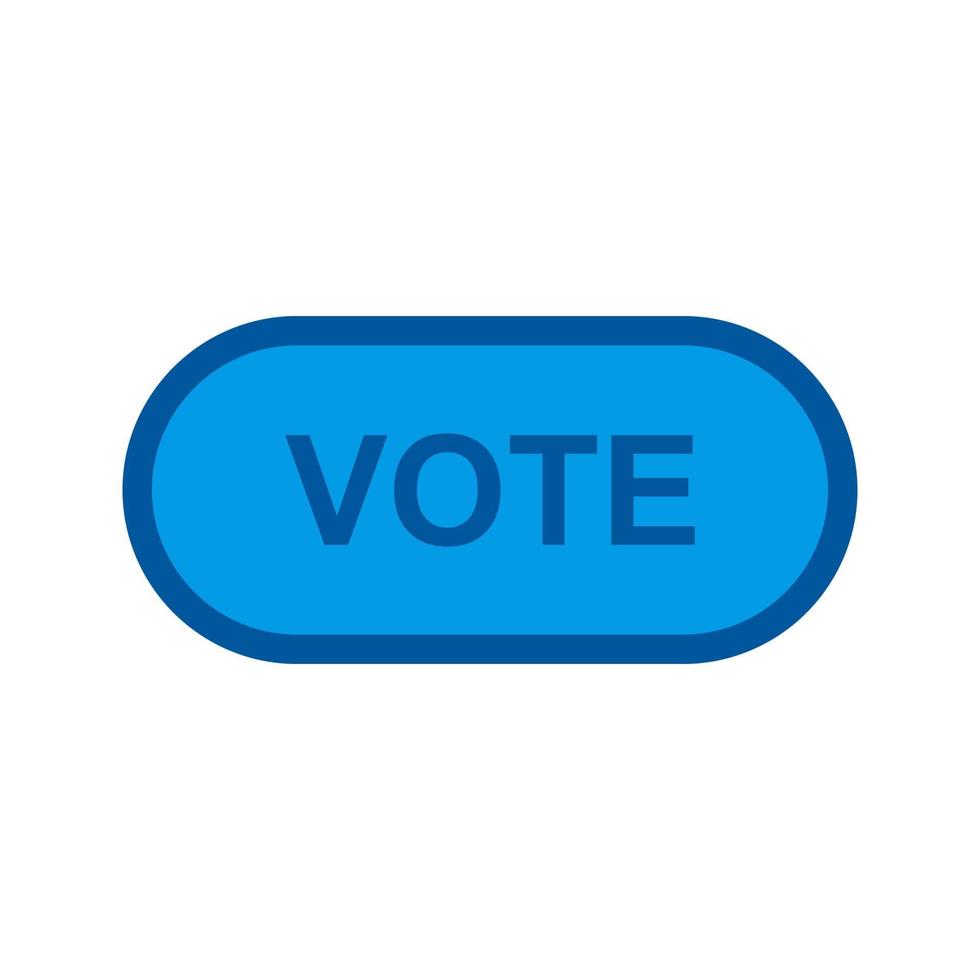 Vote Link Line Icon vector