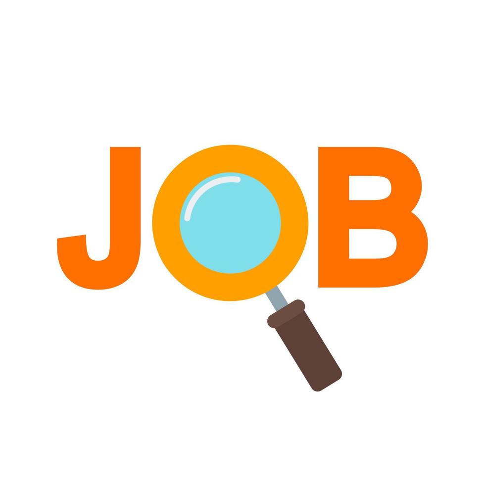 Job Post Line Icon vector