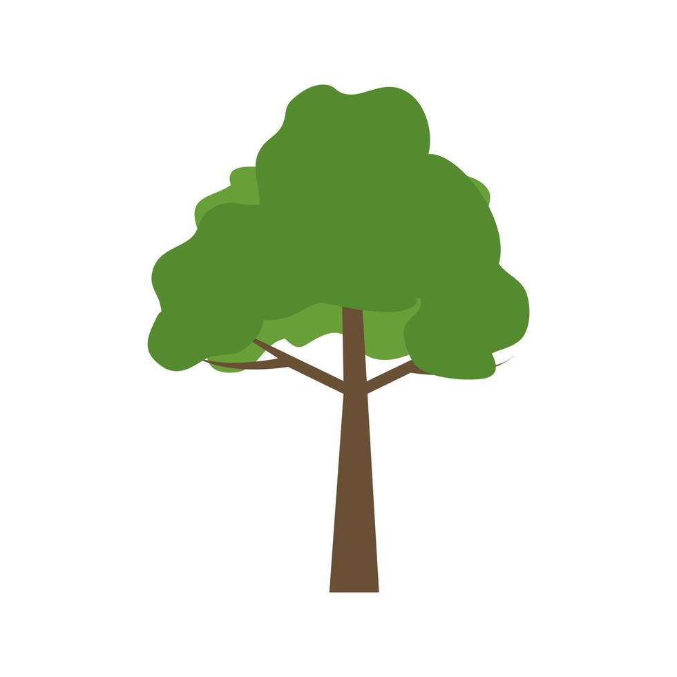 Tree Line Icon vector