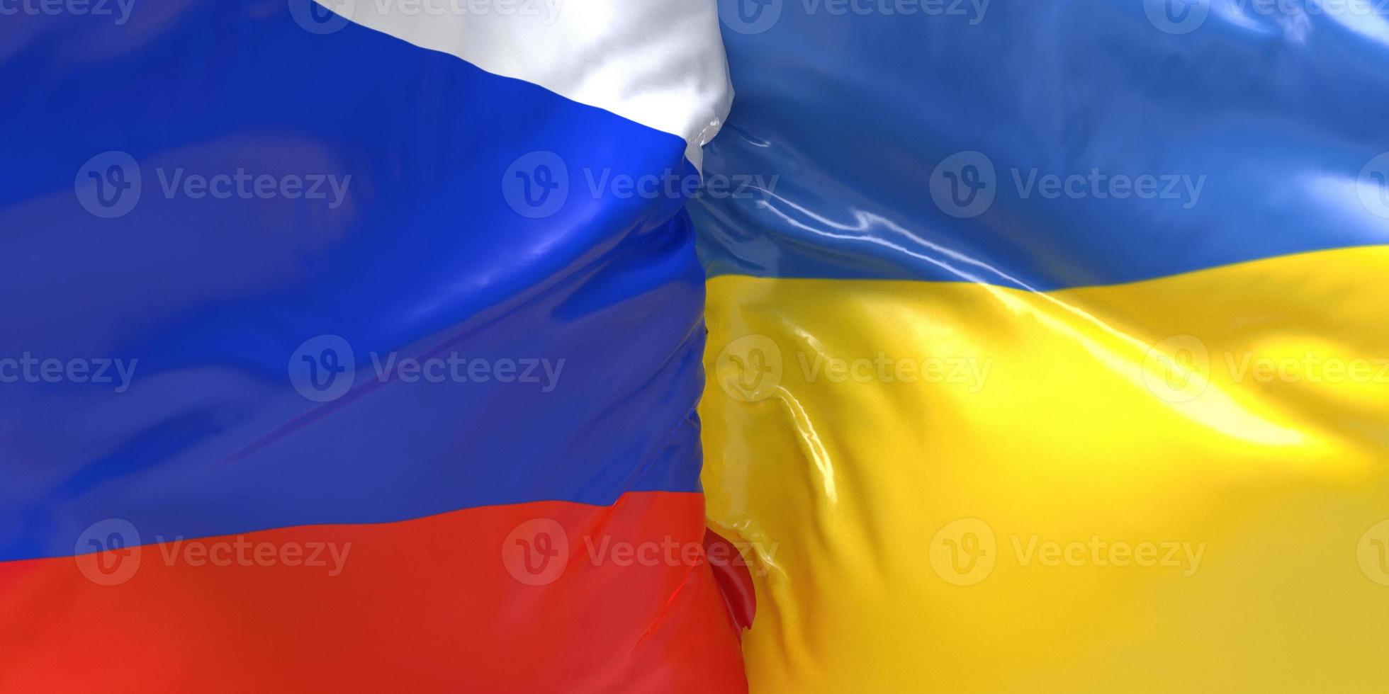 Ukraine,Russia,china,usa,united state of america,e.u.,europe union flag conflict war battle military soldier bullet politic democracy government country international planet earth global.3d render photo