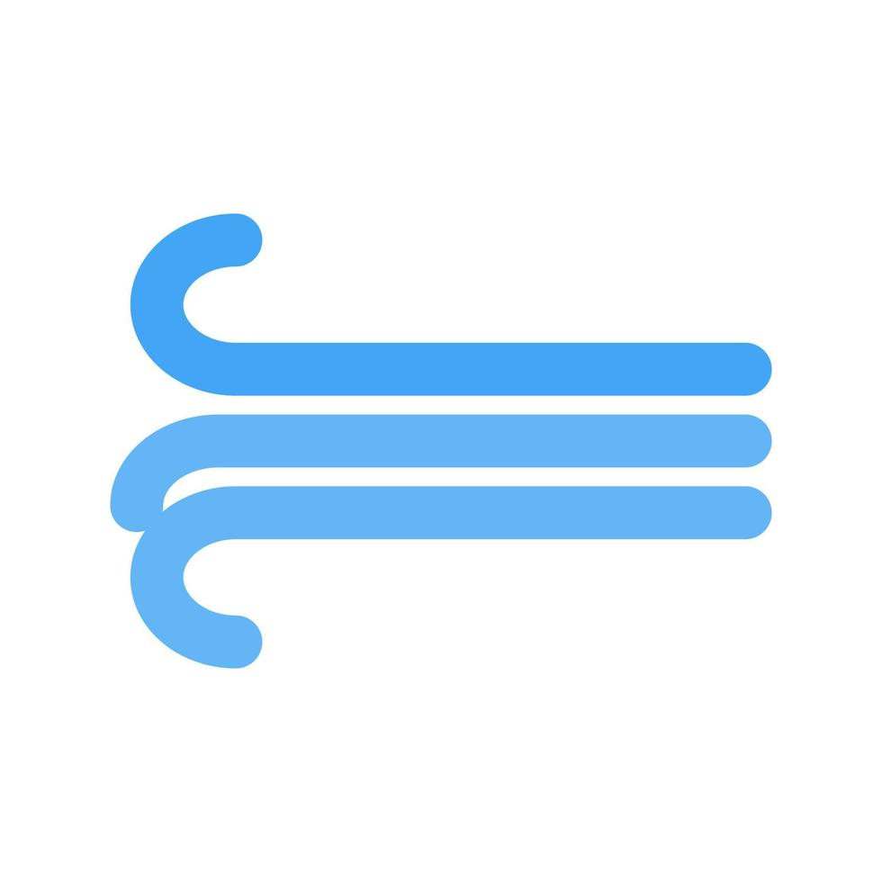 Winds Line Icon vector