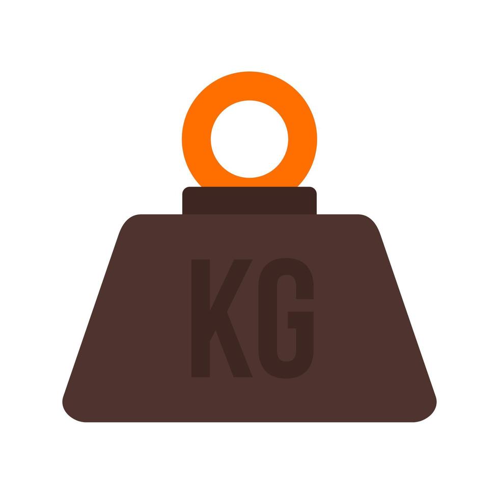 Weight Line Icon vector