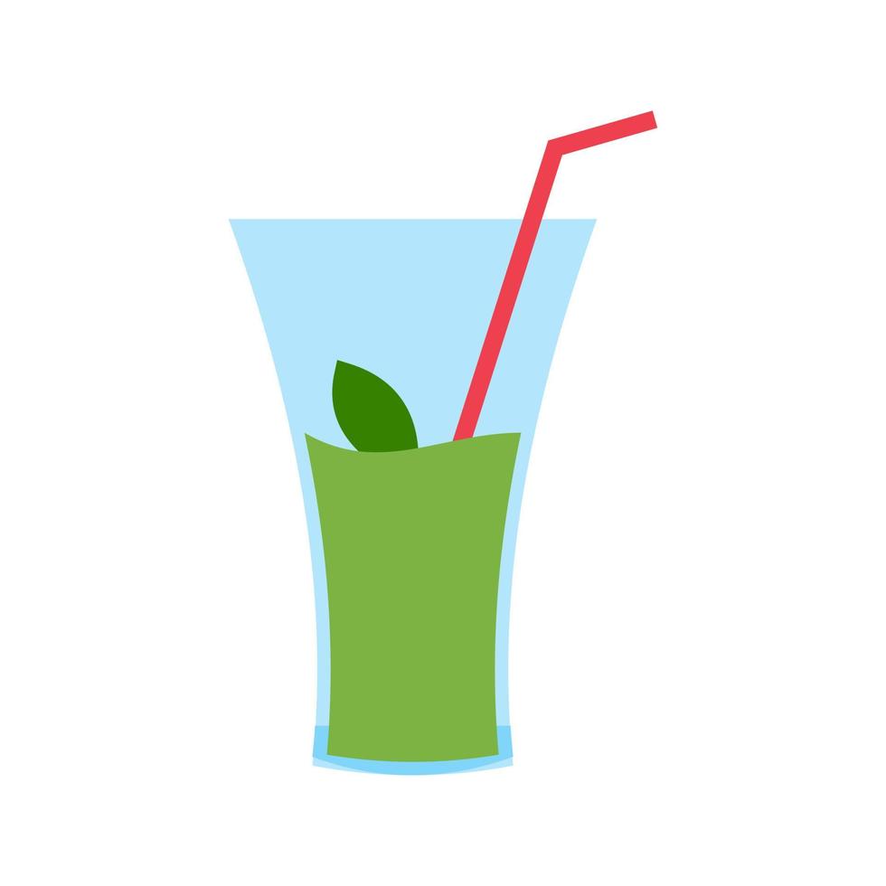 Herbal Drink Line Icon vector