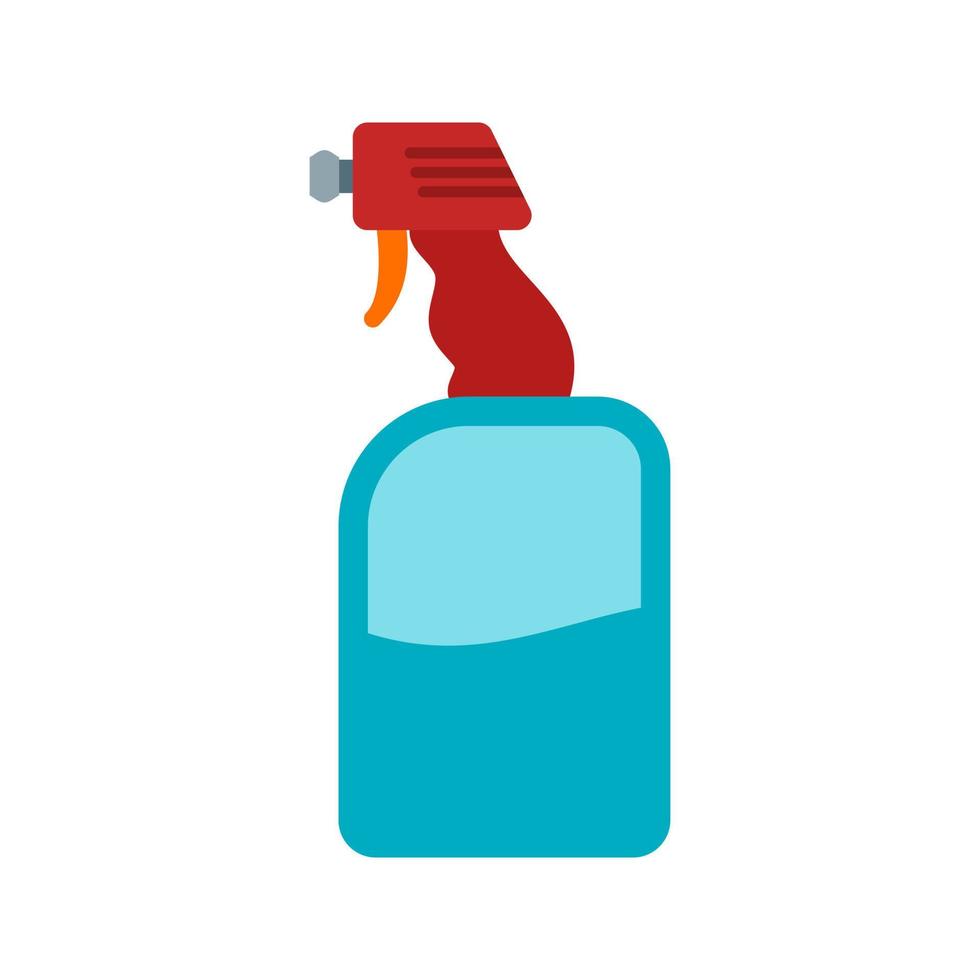 Glass Cleaner Line Icon vector