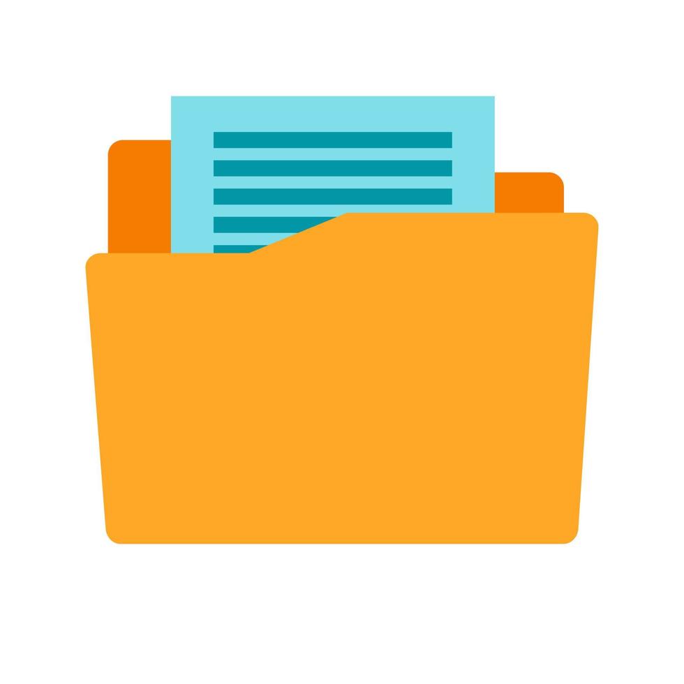 Documents Line Icon vector