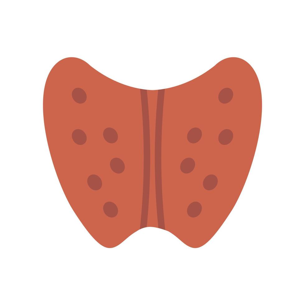Thyroid Line Icon vector