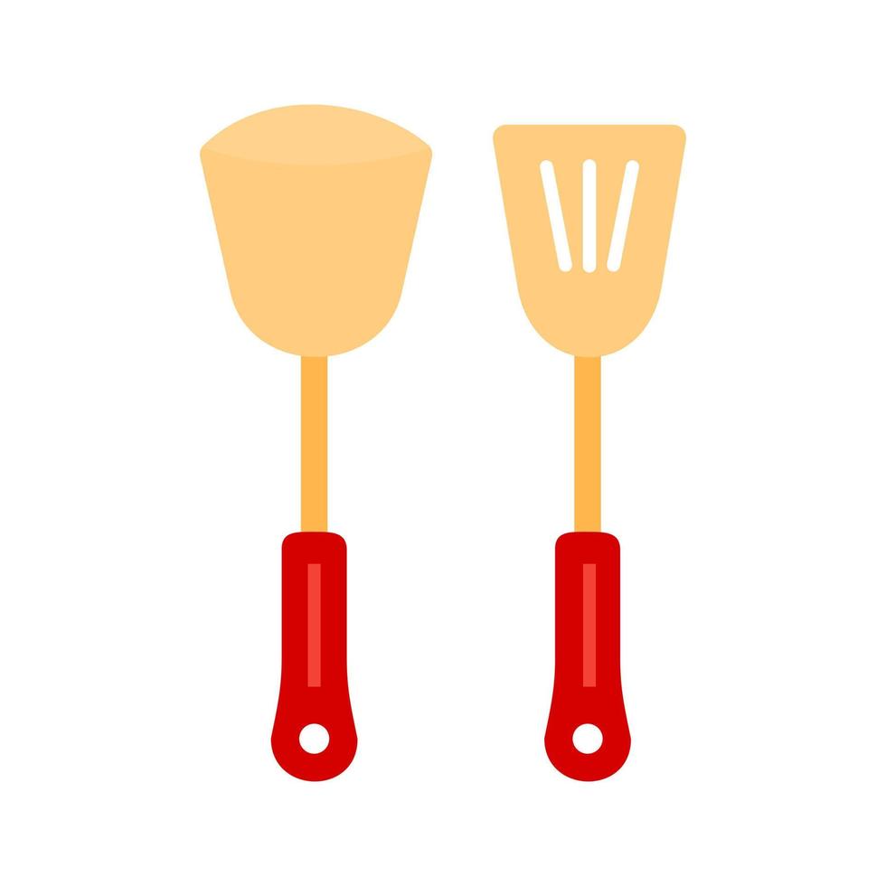 icono de línea de utensilios de cocina vector