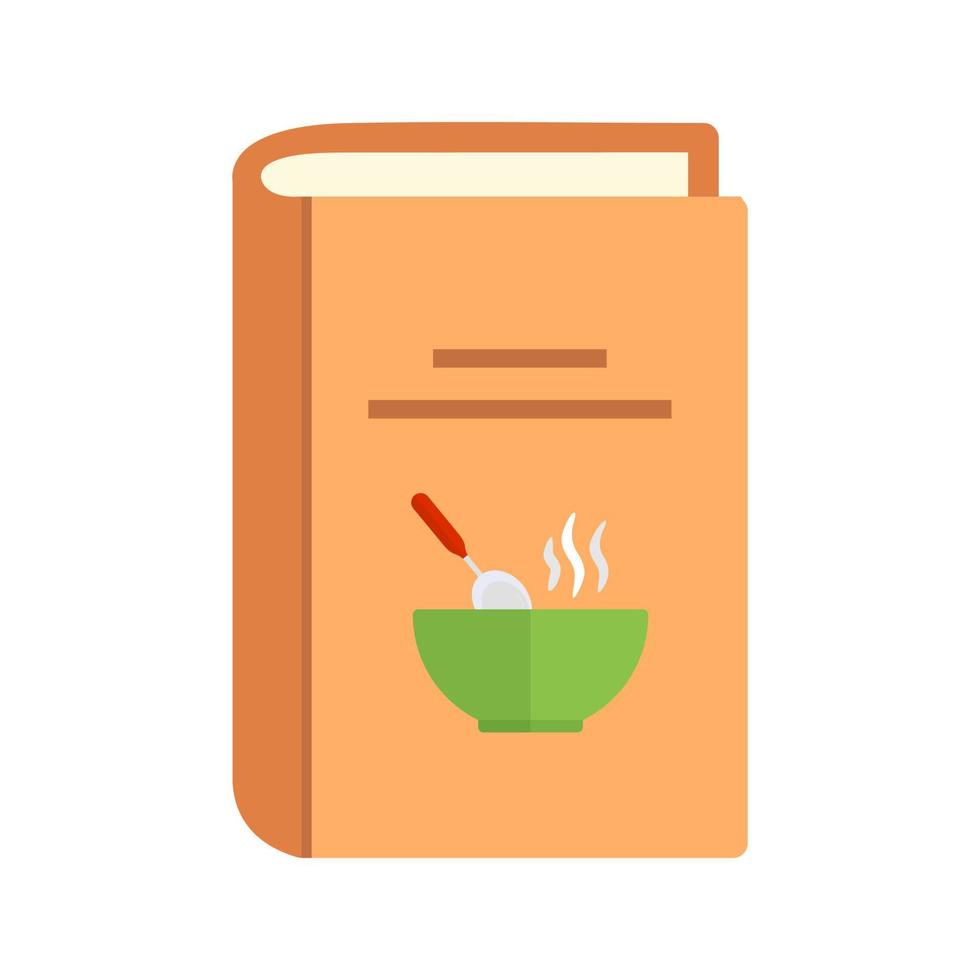 Recipes Book II Line Icon vector