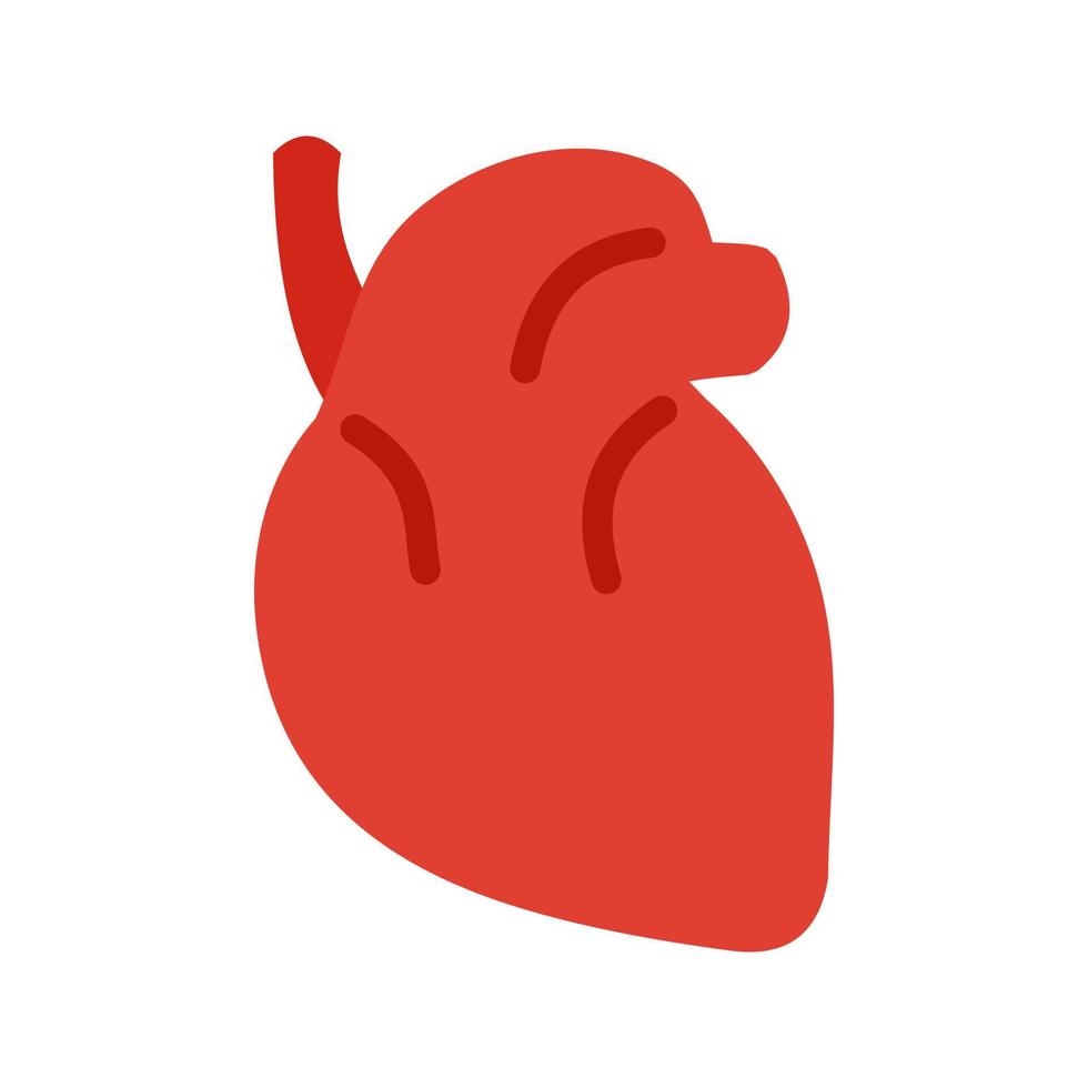 icono de línea de corazón vector