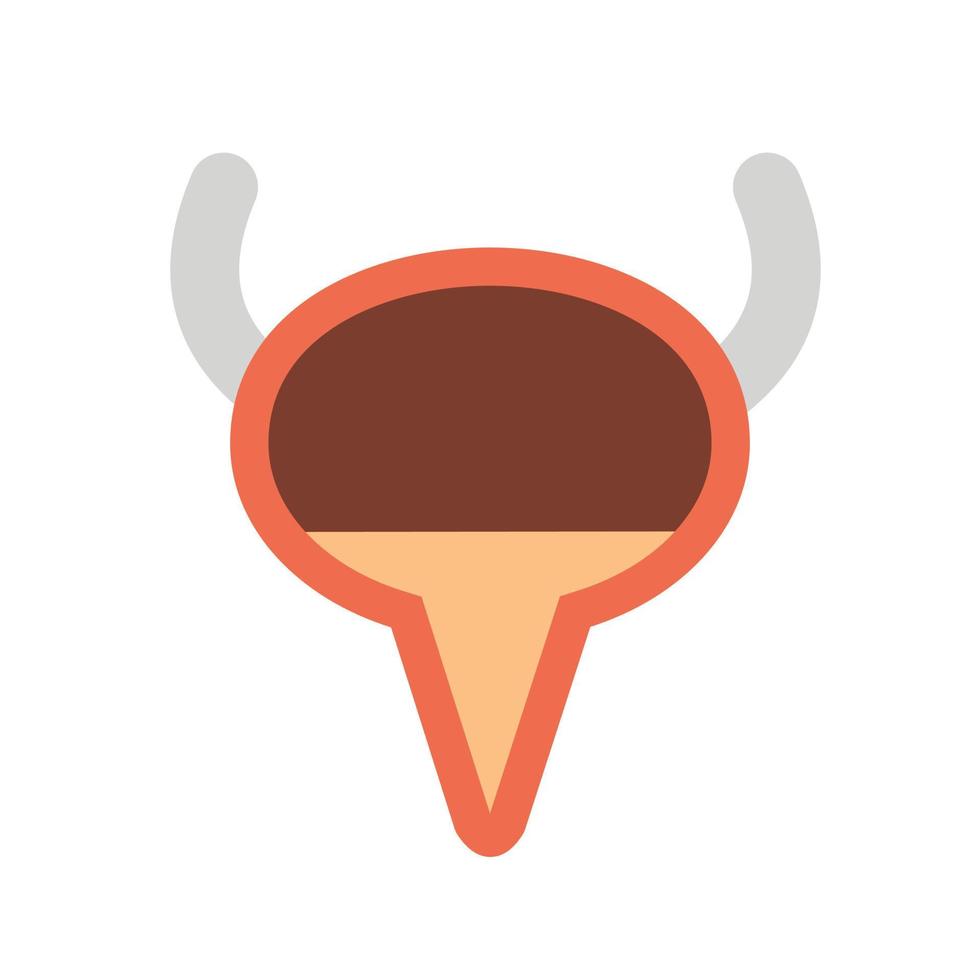 Bladder Line Icon vector