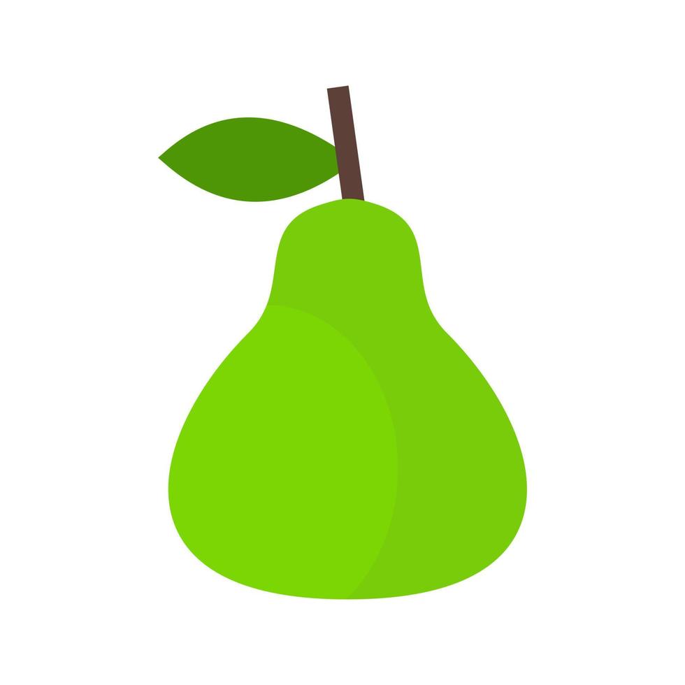 Pear Line Icon vector