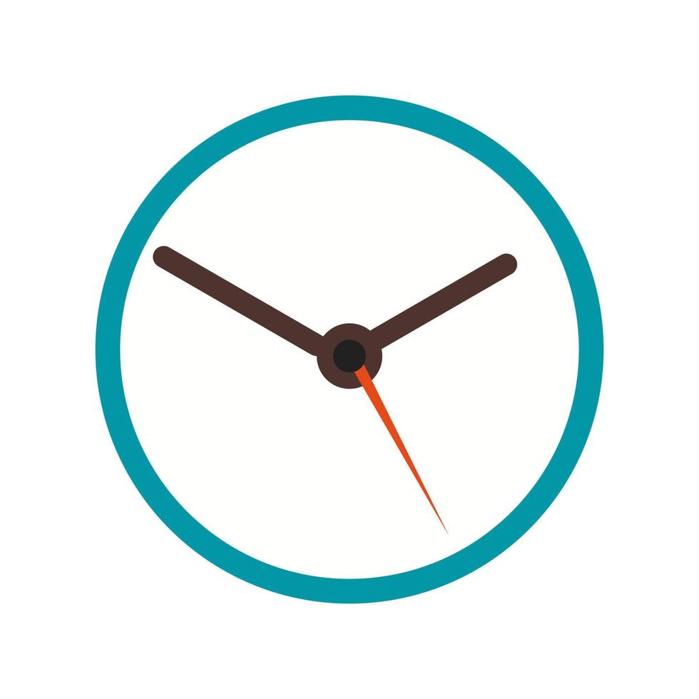 Clock Line Icon vector