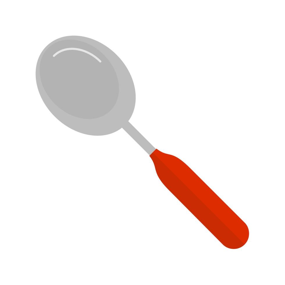 Spoon Line Icon vector