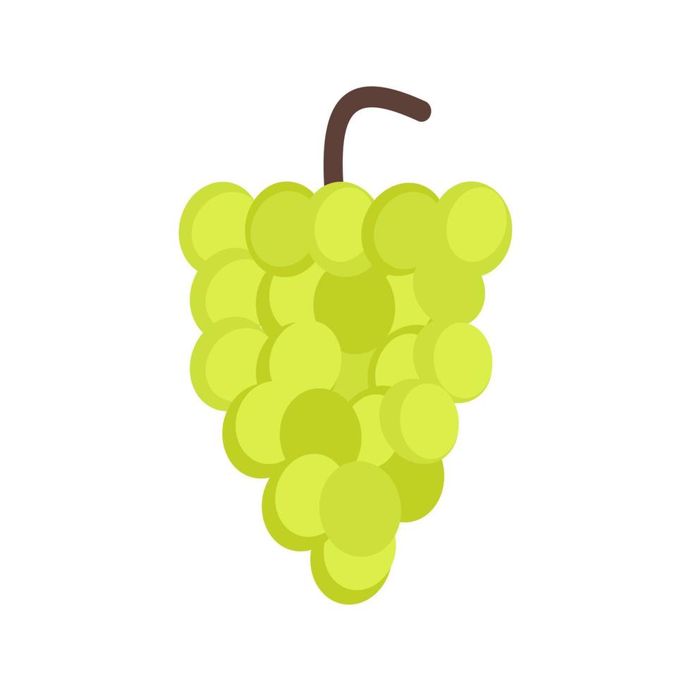 icono de línea de uvas vector