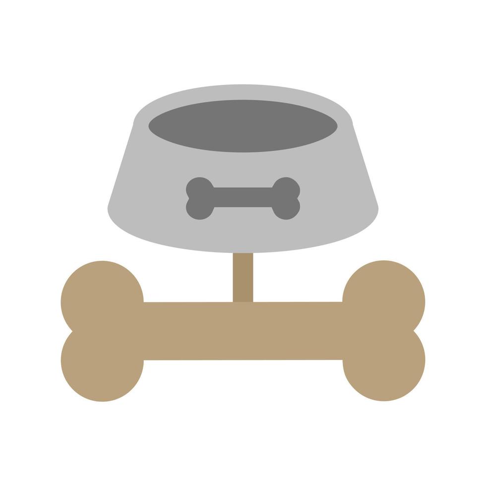 Bone and leash Line Icon vector
