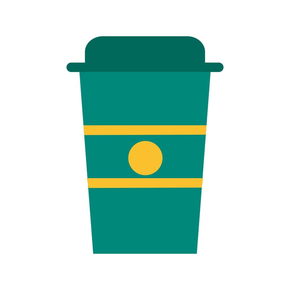 Coffee Cup Line Icon vector