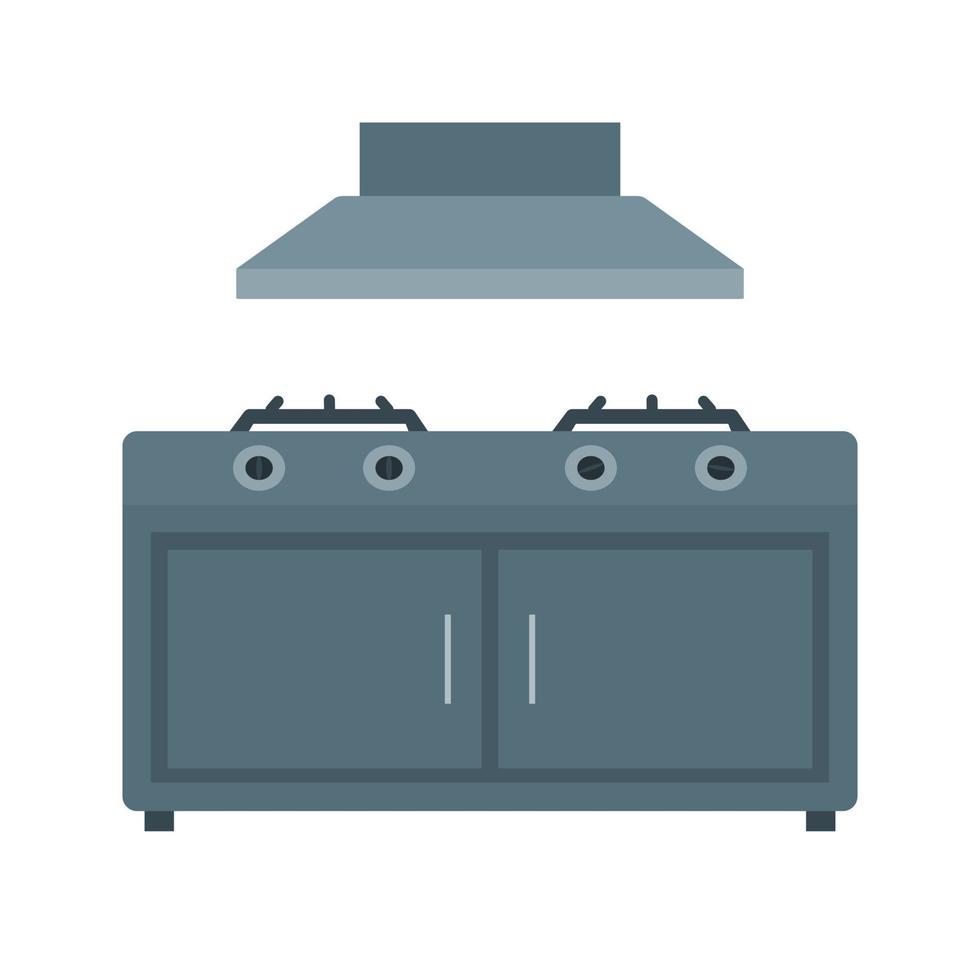 icono de línea de estufa de cocina vector