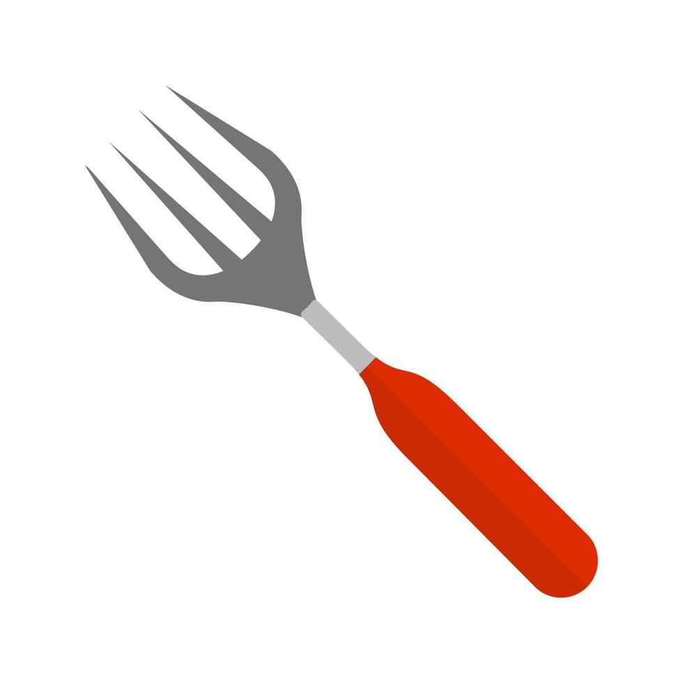 Fork Line Icon vector