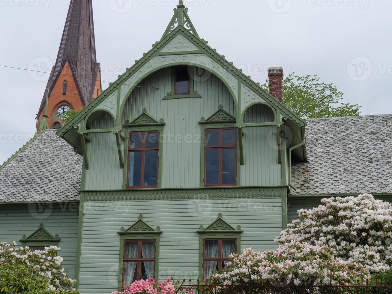 la ciudad de haugesund en noruega foto