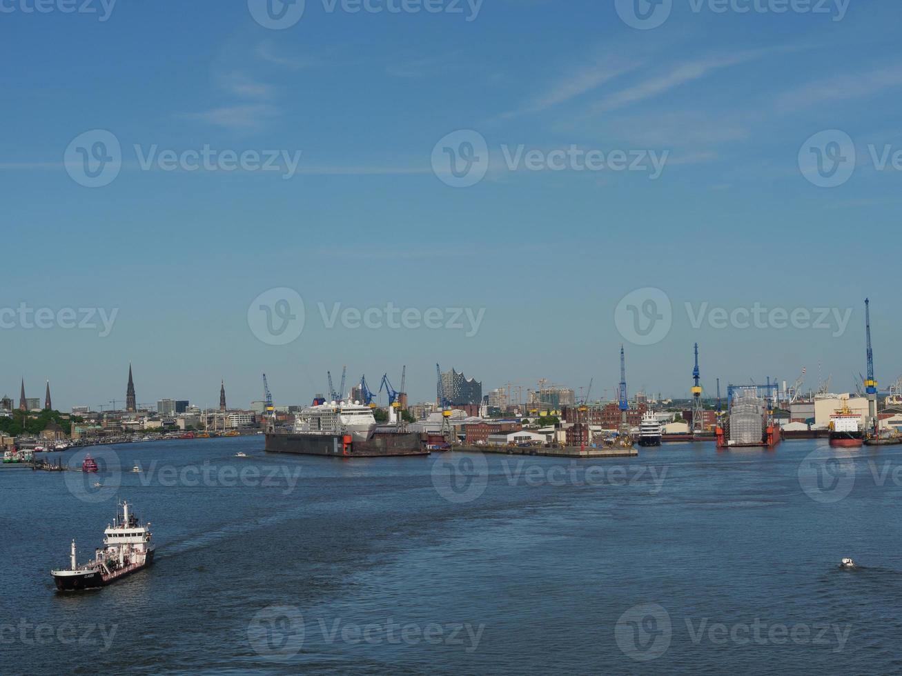 the city of Hamburg in germany photo