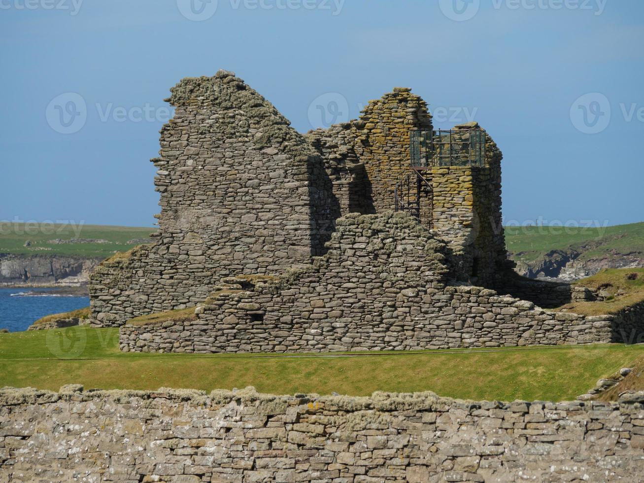 the  city of Lerwick and the shetland islands photo